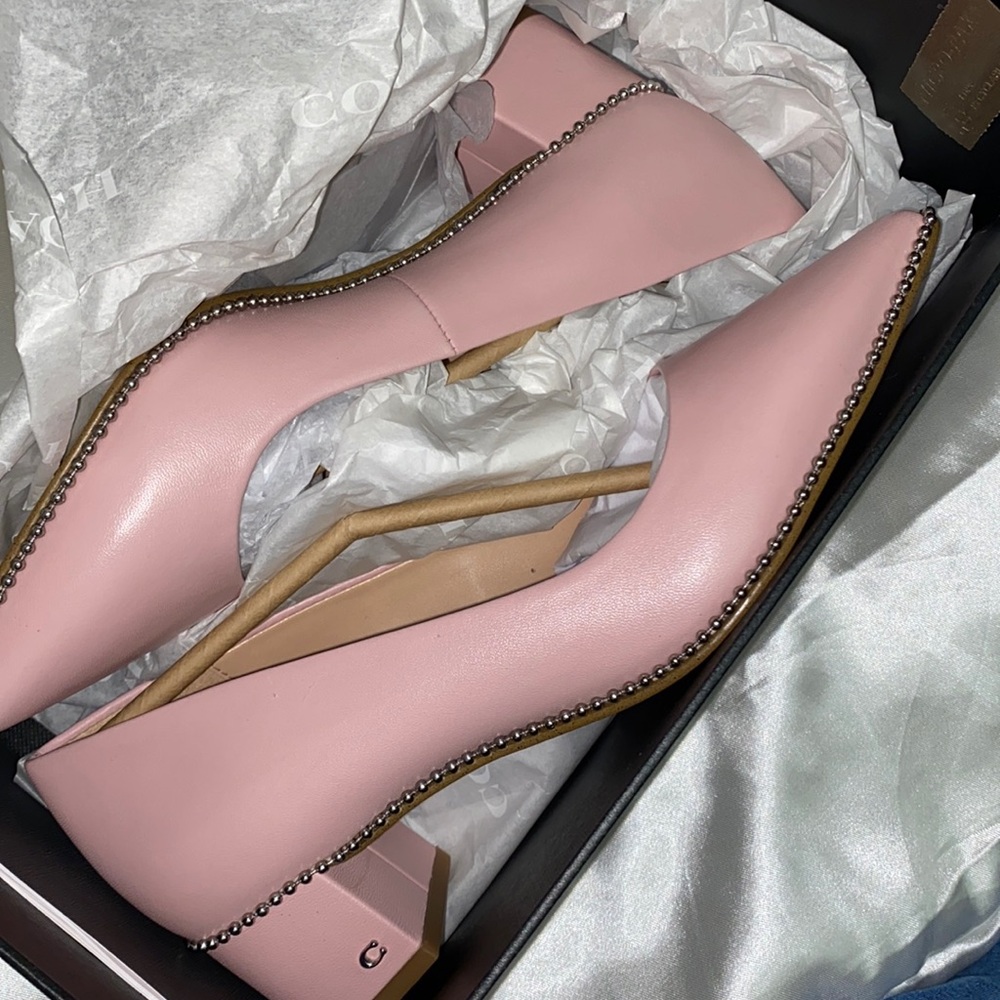 Coach Willa 45 Leather Pump